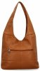 Uniwersalna Torebka Damska Shopper Bag firmy Hernan Jasno Ruda